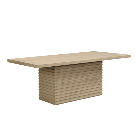 Coad Rectangular 84-inch Dining Table (Light Natural)