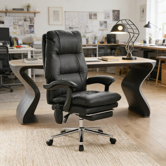 Ergonomic Office Chair,Executive Desk Chair,Massage Office Chair(Only Includes Office Chair)