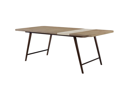 Assymetrical Stone Slab Dining Table