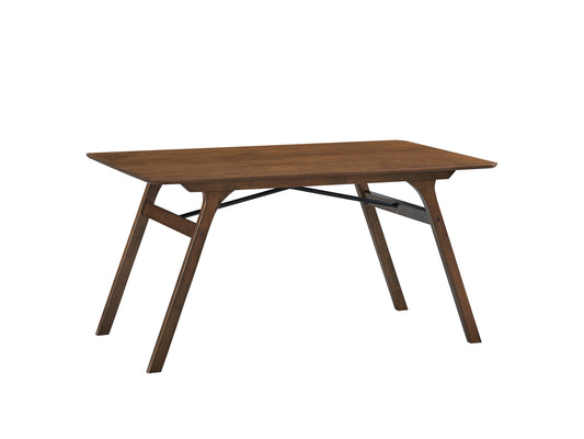 Kaela Walnut Finish Dining Table