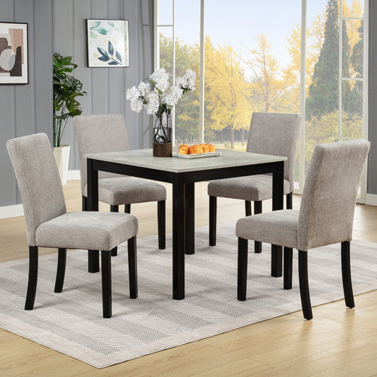 Dining Chairs set for 4,Kitchen Chair with Padded Seat, Side Chair for Dining Room