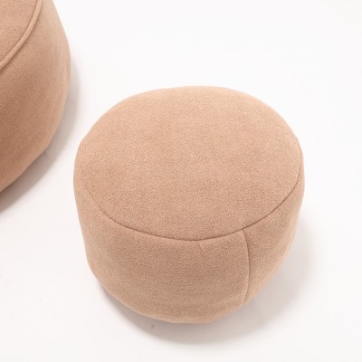 Bean Bag Sofa Chair High Pressure Foam Padded Modern Design Durable Living Room & Home Office Footrest