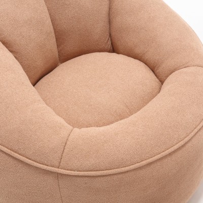 Bean Bag Sofa Chair High Pressure Foam Padded Modern Design Durable Living Room & Home Office Footrest