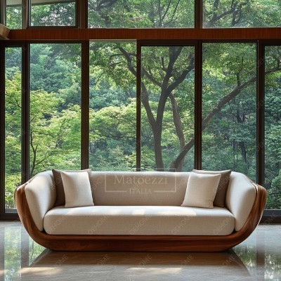 Customizable Modern Sofa Set with Simple Living Room Art Wood Legs Corner Feature