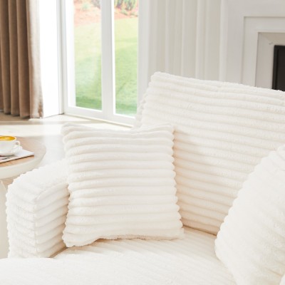 Indoor Single Chaise Sofa, Modern Corduroy Upholstery, No Assembly Required,Comfy Sleeper for Living Room,Office,Apartment