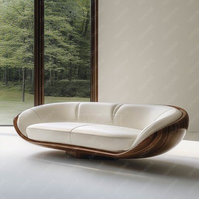 Modern Luxury Modular Office Sofa Set High Quality Brand for Living & House Decor Made of Wood Leather for Apartments