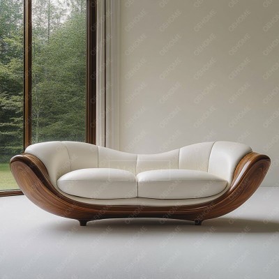 Modern Luxury Modular Office Sofa Set High Quality Brand for Living & House Decor Made of Wood Leather for Apartments