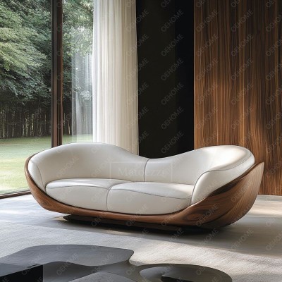 Modern Luxury Modular Office Sofa Set High Quality Brand for Living & House Decor Made of Wood Leather for Apartments