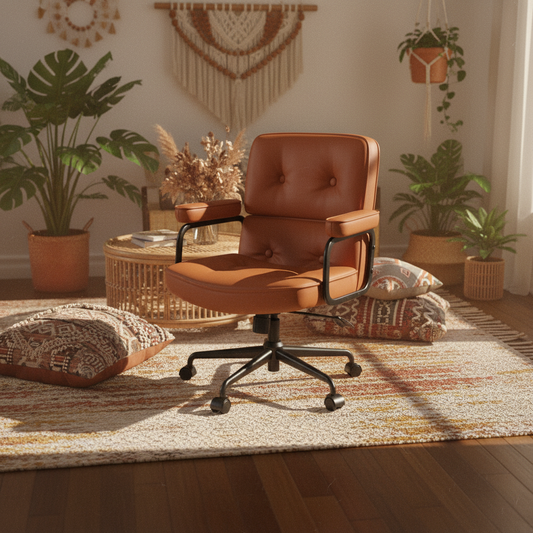 HQ #232 Brown American Office Chair