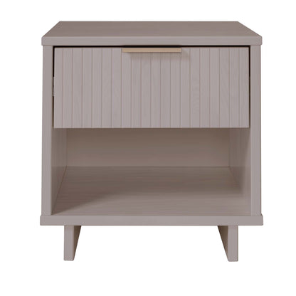 Nightstand in Light Gray