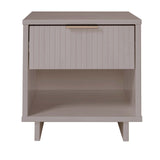 Nightstand in Light Gray