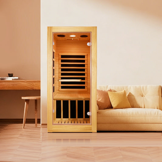 infrared sauna room single room