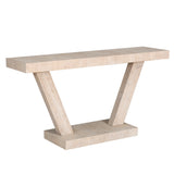Vintage Distressed Wood Entryway Bench with 2-Tier Storage Cabinet, Rustic Antique Natural Finish, 60 Inches