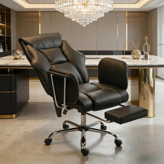 High Back Office Chair,Executive Desk Chair,Massage Office Chair(Only Includes Office Chair)