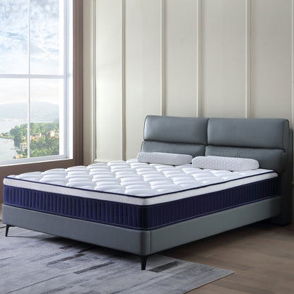 Medium Hybrid Mattress Pocket Spring with CertiPUR-US Certified Foam
10 inch Hybrid Mattress in a Box,Individual Pocket coil, Medium Firm, Memory Foam Mattress