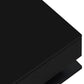 Coffee Table, High-Gloss Black, Side Tables, Coffee Tables with Glass and LED Effect
