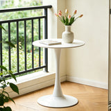 White Oval Dining Table for Home Kitchen,Small Places