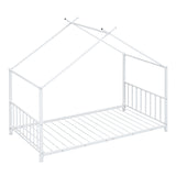 Twin Size Metal House Platform Bed
