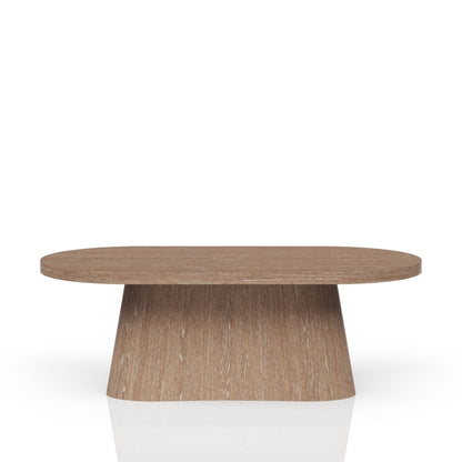 Oval Dining Table in Cocoa Finish