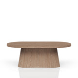 Oval Dining Table in Cocoa Finish
