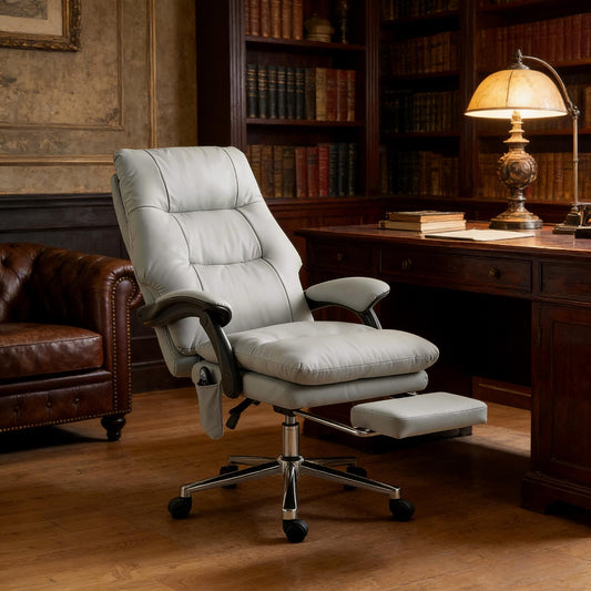 Modern Office Chair,Ergonomic Office Chair,Executive Desk Chair,Massage Office Chair(Only Includes Office Chair)