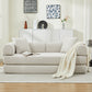 Folding Sofa Bed, Convertible Couch Bed with 2 Pillows, Fold Out Couch, Foam Spring Floor Mattress,