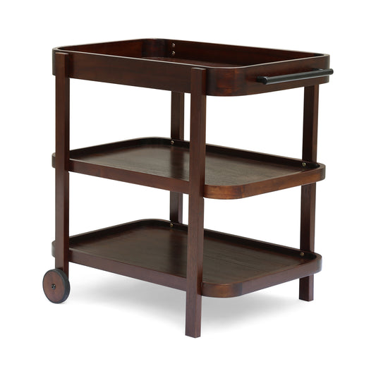 Christopher Knight Home Selleck Wood Bar Cart