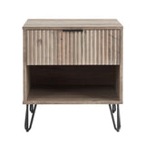 Nightstand in Rustic Gray