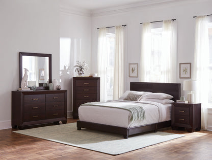 Warwick Dark Cocoa 5-piece Twin Bedroom Set